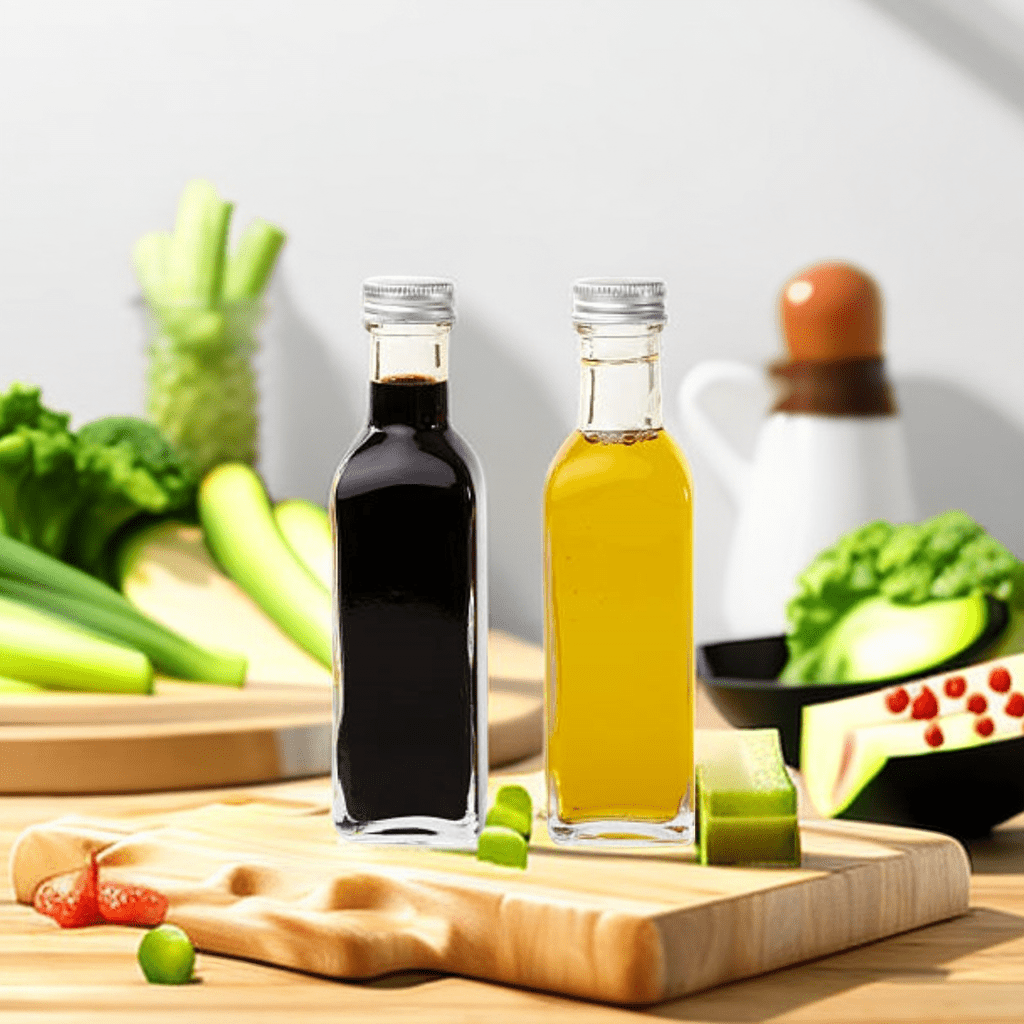 100ml square olive oil bottle