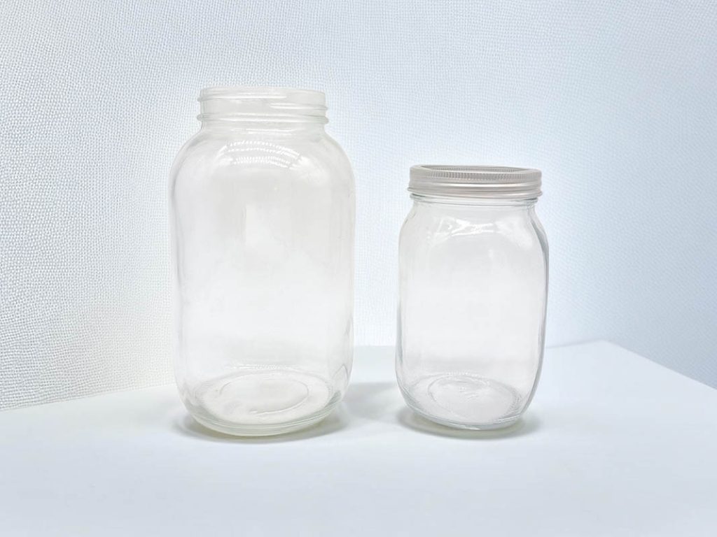 2L mason jar