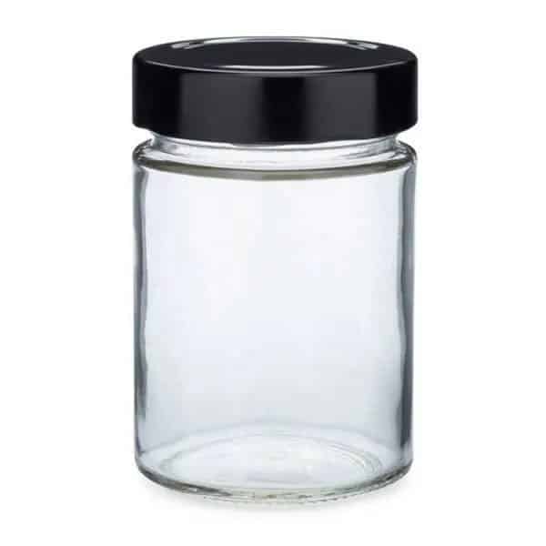 Ergo Jar with black twist off lug