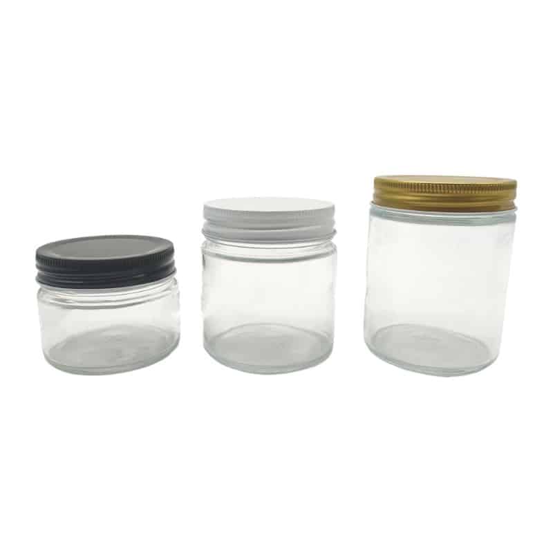 straight sided jars