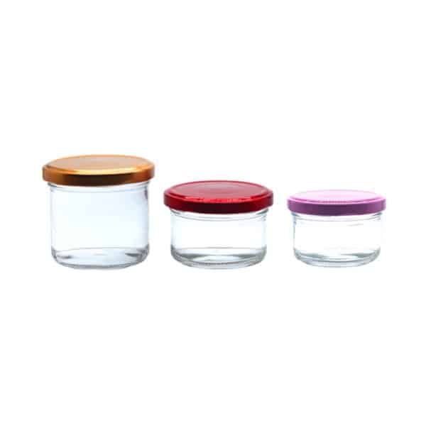 4oz Glass Jars with Lids