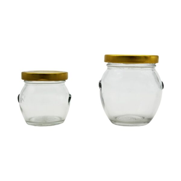 glass orcio jars