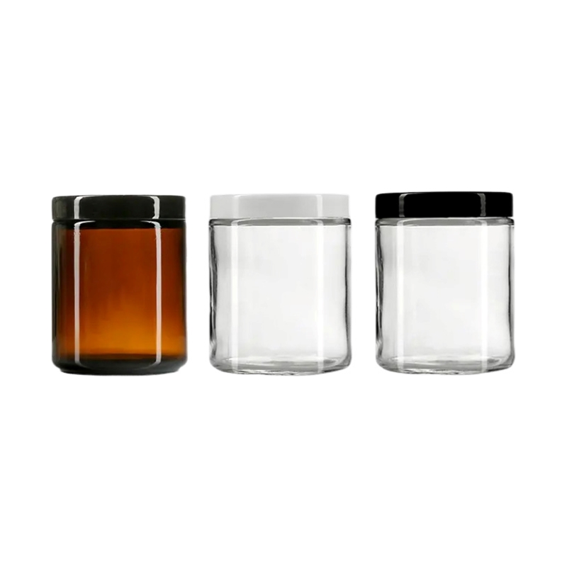 8 OZ Cosmetic Jars with lids