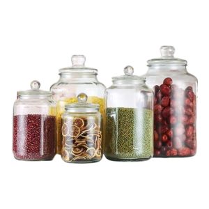 Wholesale Glass Jars With Glass Lids